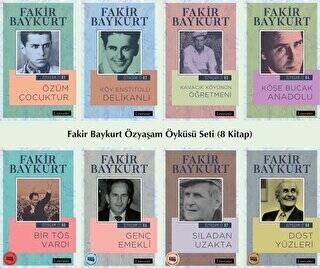 Fakir Baykurt Özyaşam Öyküsü Seti 8 Kitap Takım - 1