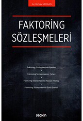 Faktoring Sözleşmeleri - Seçkin Yayıncılık