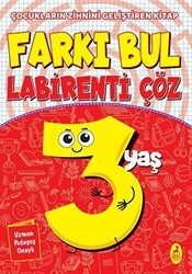 Farkı Bul Labirenti Çöz 3 Yaş - Ren Çocuk