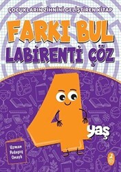 Farkı Bul Labirenti Çöz 4 Yaş - Ren Çocuk