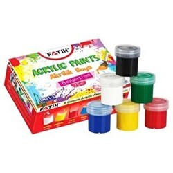 Fatih Akrilik Boya 6 Renk 25 Ml - Fatih