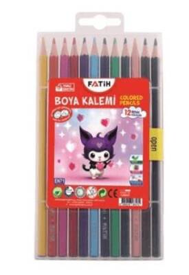 Fatih Hello Kids Kuru Boya 12 Renk Çantalı - 1