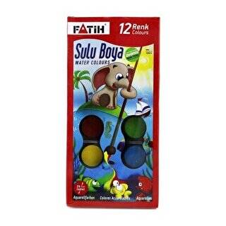 Fatih Jumbo Sulu Boya 12 Renk - 1