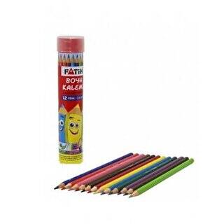 Fatih Kuru Boya 12 Renk Tam Boy Metal Tüp - 1