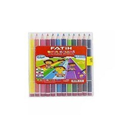 Fatih Kuru Boya Mercanlı 12 Renk Çantalı - Fatih