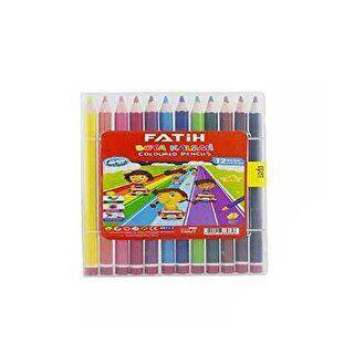 Fatih Kuru Boya Mercanlı 12 Renk Çantalı - 1