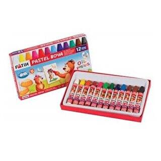 Fatih Pastel Boya 12 Renk King Size - 1