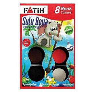 Fatih Sulu Boya 8 Renk F-8 - 1