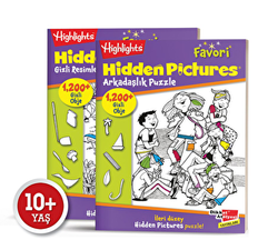 Favori Hidden Pictures 2`li Set - Dikkat Atölyesi Yayınları