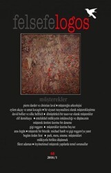 Felsefelogos Sayı: 68 2018-1 - Felsefelogos - Umuttepe