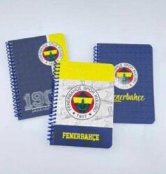 Fenerbahçe Bloknot Spiralli Karton Kapak A6 72 Yaprak - TİMON