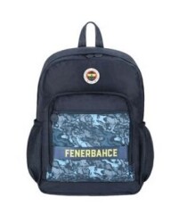 Fenerbahçe Gölge Desenli Kolon Detaylı Sırt Çantası 25717 - Me Çanta