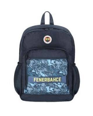 Fenerbahçe Gölge Desenli Kolon Detaylı Sırt Çantası 25717 - 1