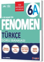 Fenomen 6 Türkçe A Soru Bankası - Fenomen Yayınları
