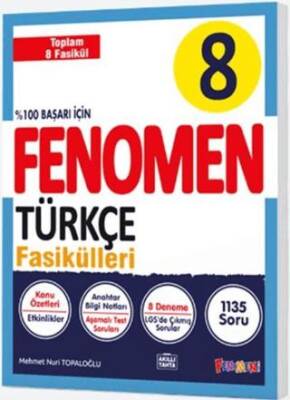 Fenomen 8. Sınıf Türkçe Fasikül Seti 8 Fasikül - 1