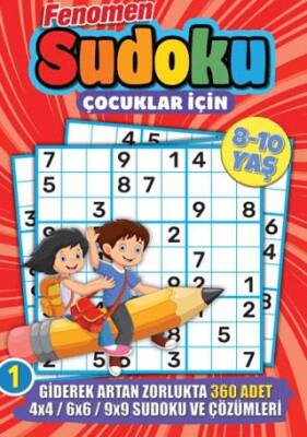 Fenomen Çocuklar İçin Sudoku 8-10 Yaş - 1
