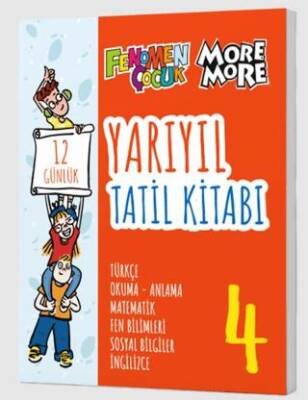 Fenomen Yayınları 4. Sınıf Yarıyıl Tatil Kitabı - 1