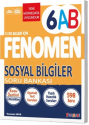 Fenomen Yayınları 6. Sınıf Fenomen Sosyal Bilgiler Soru Bankası A-B - 1