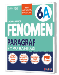 6. Sınıf Paragraf A Soru Bankası - Fenomen Yayınları