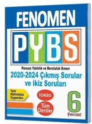 Fenomen Kitap 6. Sınıf PYBS Tüm Dersler Çıkmış ve İkiz Sorular 2020 - 2024 - 1
