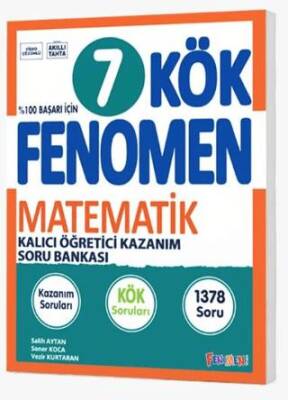 Fenomen Kitap 7 KÖK Matematik Soru Bankası - 1