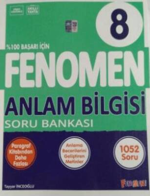 Fenomen Yayınları 8. Sınıf Anlam Bilgisi Soru Bankası - 1