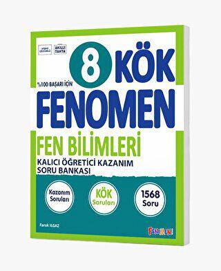 Fenomen Yayınları 8. Sınıf Kök Fen Bilimleri Soru Bankası - 1