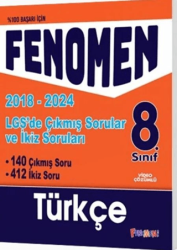 Fenomen Yayınları 8. Sınıf LGS Türkçe Çıkmış ve İkiz Sorular 2018-2024 - 1
