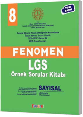 Fenomen Kitap Fenomen 8 MEB Sayısal Örnek Sorular - 1