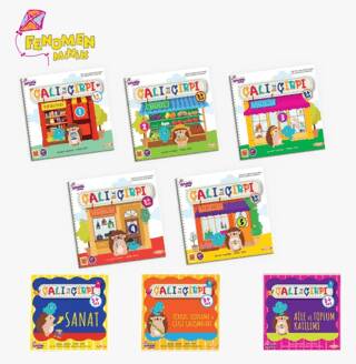 Fenomen Minik – Çalı ile Çırpı Öğrenci Seti 3+ Yaş 8 Kitap - 1