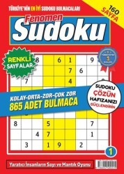 Fenomen Sudoku 1 - Maxi Yayıncılık
