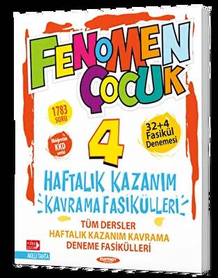 Kurmay Yayınları 4. Sınıf Tüm Dersler Haftalık Kazanım Kavrama Fasikülleri - 1