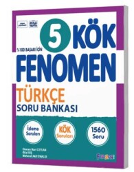 Fenomen Yayınları 5 KÖK Türkçe Soru Bankası - Fenomen Yayınları