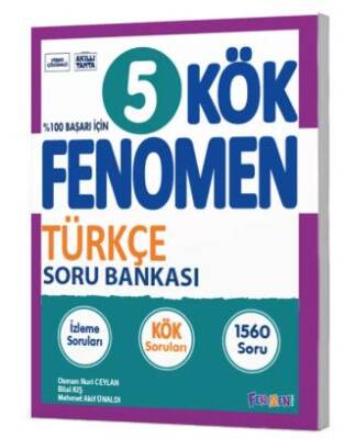Fenomen Yayınları 5 KÖK Türkçe Soru Bankası - 1