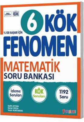 Fenomen Yayınları 6. Sınıf Matematik KÖK Soru Bankası - 1
