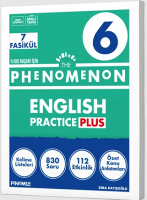 6. Sınıf The Phenomenon English Practice Plus 7 Fasikül - 1