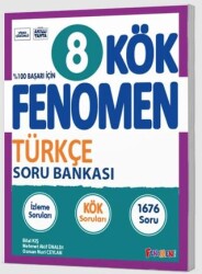 Fenomen Yayınları 8. Sınıf KÖK Türkçe Soru Bankası - Fenomen Yayınları