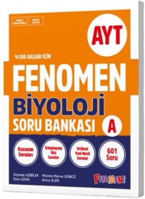 Fenomen Yayınları AYT Biyoloji A Soru Bankası - 1
