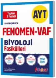 Fenomen Yayınları AYT VAF Biyoloji Fasikülleri Seti - Fenomen Yayınları