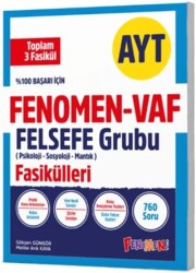 AYT VAF Felsefe Fasikülleri Seti - Fenomen Yayınları