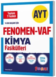 Fenomen Yayınları AYT VAF Kimya Fasikülleri Seti - Fenomen Yayınları