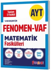 Fenomen Yayınları AYT VAF Matematik Fasikülleri Seti - Fenomen Yayınları