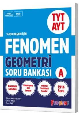 Fenomen Yayınları TYT AYT Geometri A Soru Bankası - 1