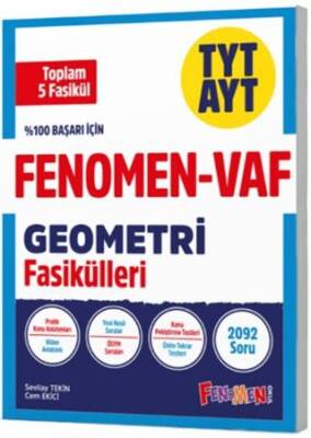 Fenomen Yayınları TYT AYT VAF Geometri Fasikülleri Seti - 1