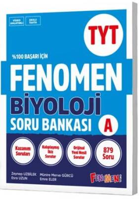 Fenomen Yayınları TYT Biyoloji A Soru Bankası - 1