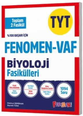 Fenomen Yayınları TYT VAF Biyoloji Fasikülleri Seti - 1