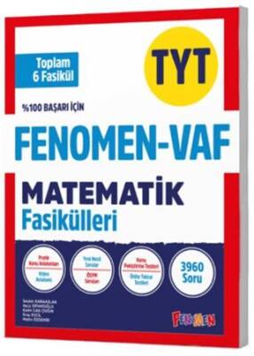Fenomen Yayınları TYT VAF Matematik Fasikülleri Seti - 1