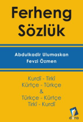 Ferheng Sözlük - Kürtçe Sözlük Kurdi- Tirki Türkçe - Kürtçe - Dara Yayınları