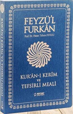 Feyzü`l Furkan Kur`an-ı Kerim ve Tefsirli Meali - Büyük Boy - İnce Cilt Lacivert