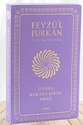 Feyzü`l Furkan Tefsirli Kur`an-ı Kerim Meali Büyük Boy - Tefsirli Meal - İNCE CİLT LİLA - Server Yayınları